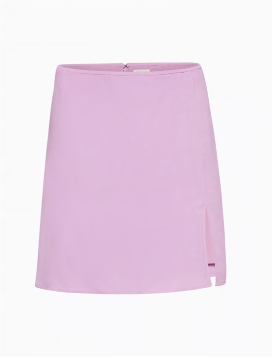 Sunday Best Dresses & Skirts - Aritzia Sunday Best Lilac Mini Skirt with Side Slit size 6